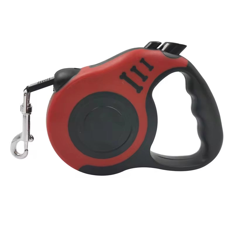 AutoRetract™ Dog Leash by Clover & Tail – Dual Sizes with One-Touch Brake & Lock for Safe, Tangle-Free Walks