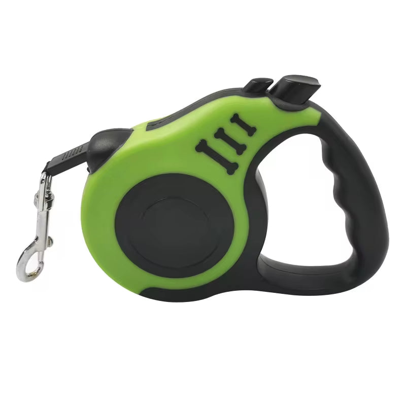 AutoRetract™ Dog Leash by Clover & Tail – Dual Sizes with One-Touch Brake & Lock for Safe, Tangle-Free Walks
