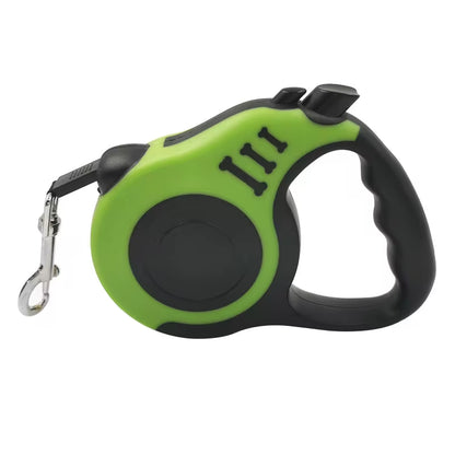 AutoRetract™ Dog Leash by Clover & Tail – Dual Sizes with One-Touch Brake & Lock for Safe, Tangle-Free Walks