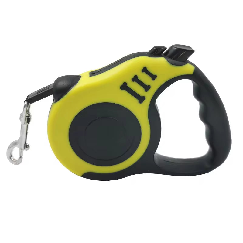 AutoRetract™ Dog Leash by Clover & Tail – Dual Sizes with One-Touch Brake & Lock for Safe, Tangle-Free Walks